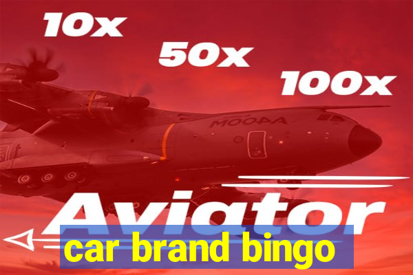 car brand bingo